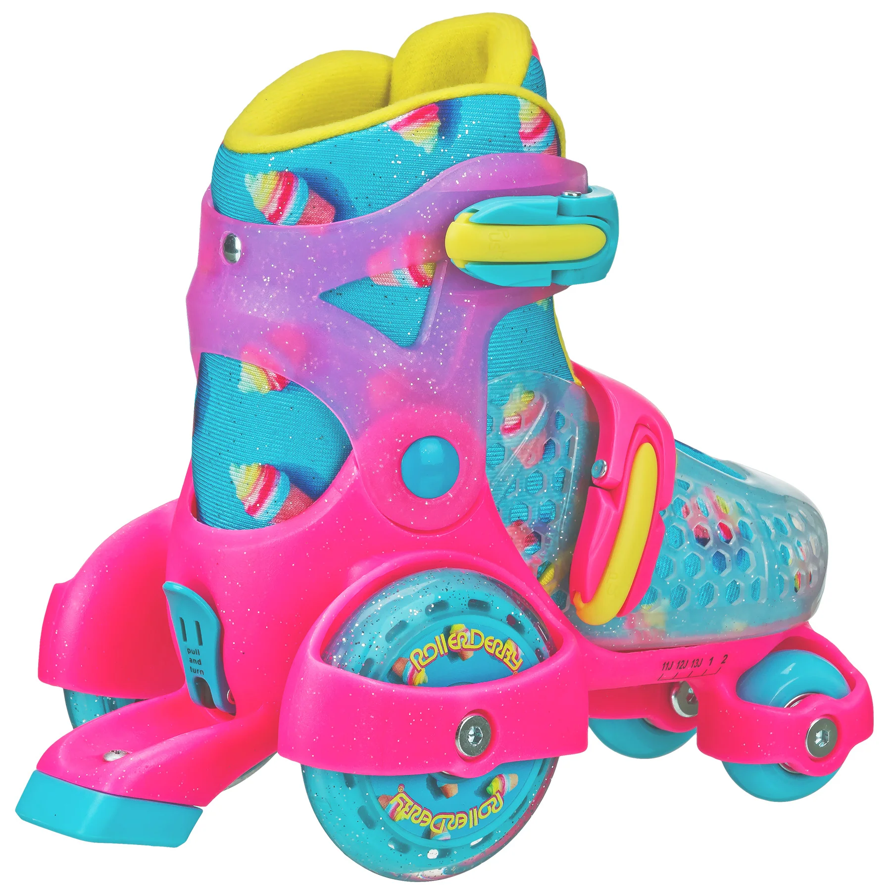 Fun Roll Girl's Jr Adjustable Roller Skates - Image 8