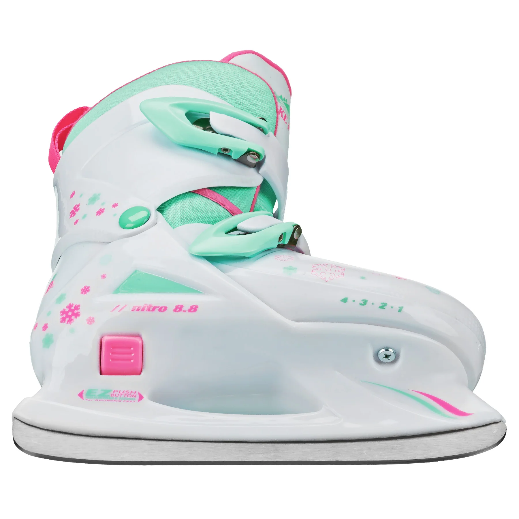 Lake Placid Nitro Girl's Adjustable Ice Skates - Image 3