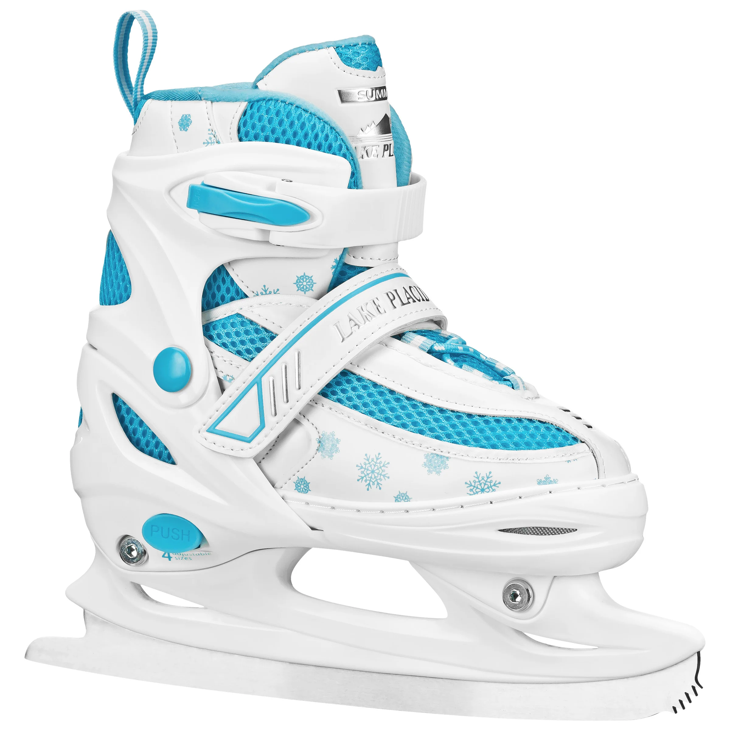 Lake Placid Summit Girl's Adjustable Ice Skates - Image 3