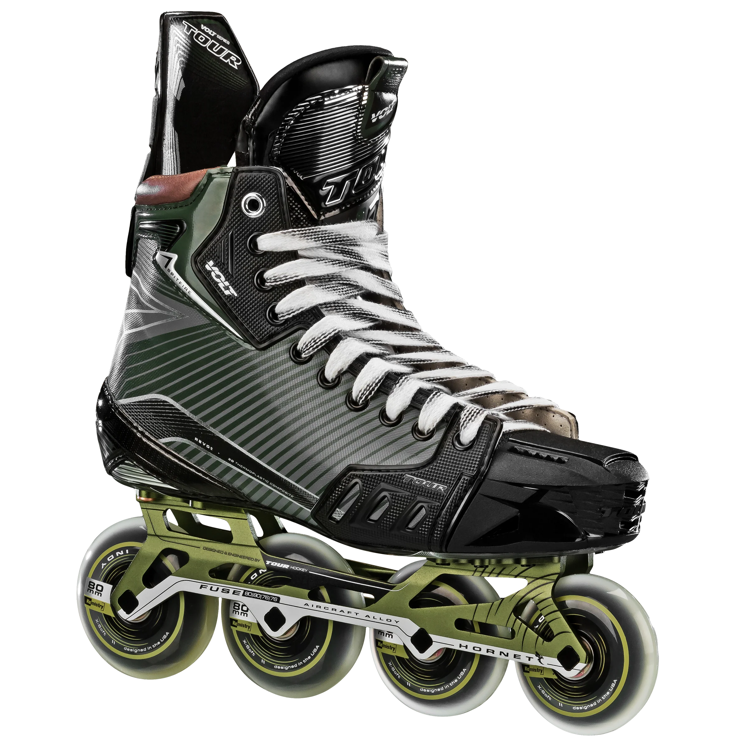 Volt Spitfire Senior Adult Roller Hockey Skates - Image 11