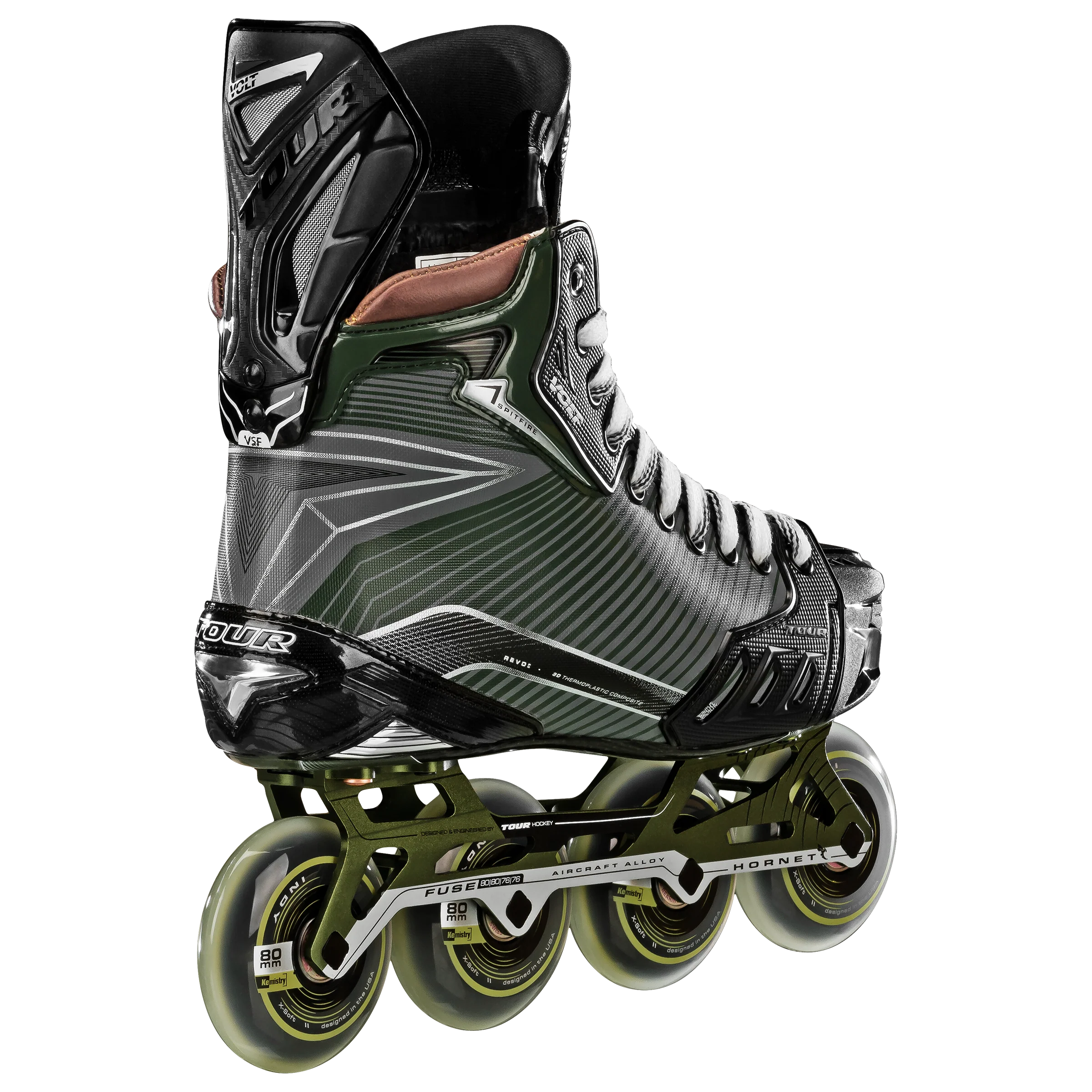 Volt Spitfire Senior Adult Roller Hockey Skates - Image 12