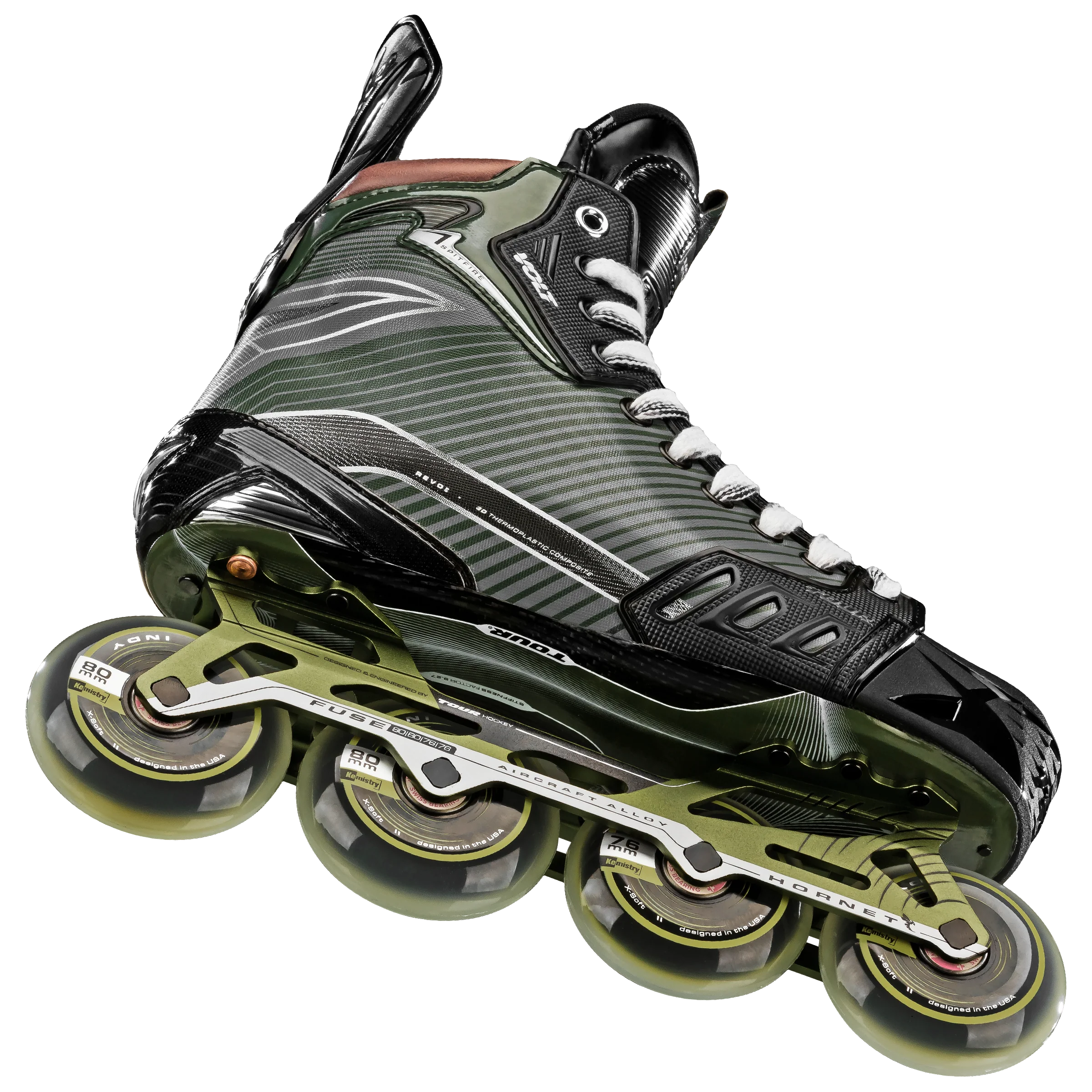 Volt Spitfire Senior Adult Roller Hockey Skates - Image 13