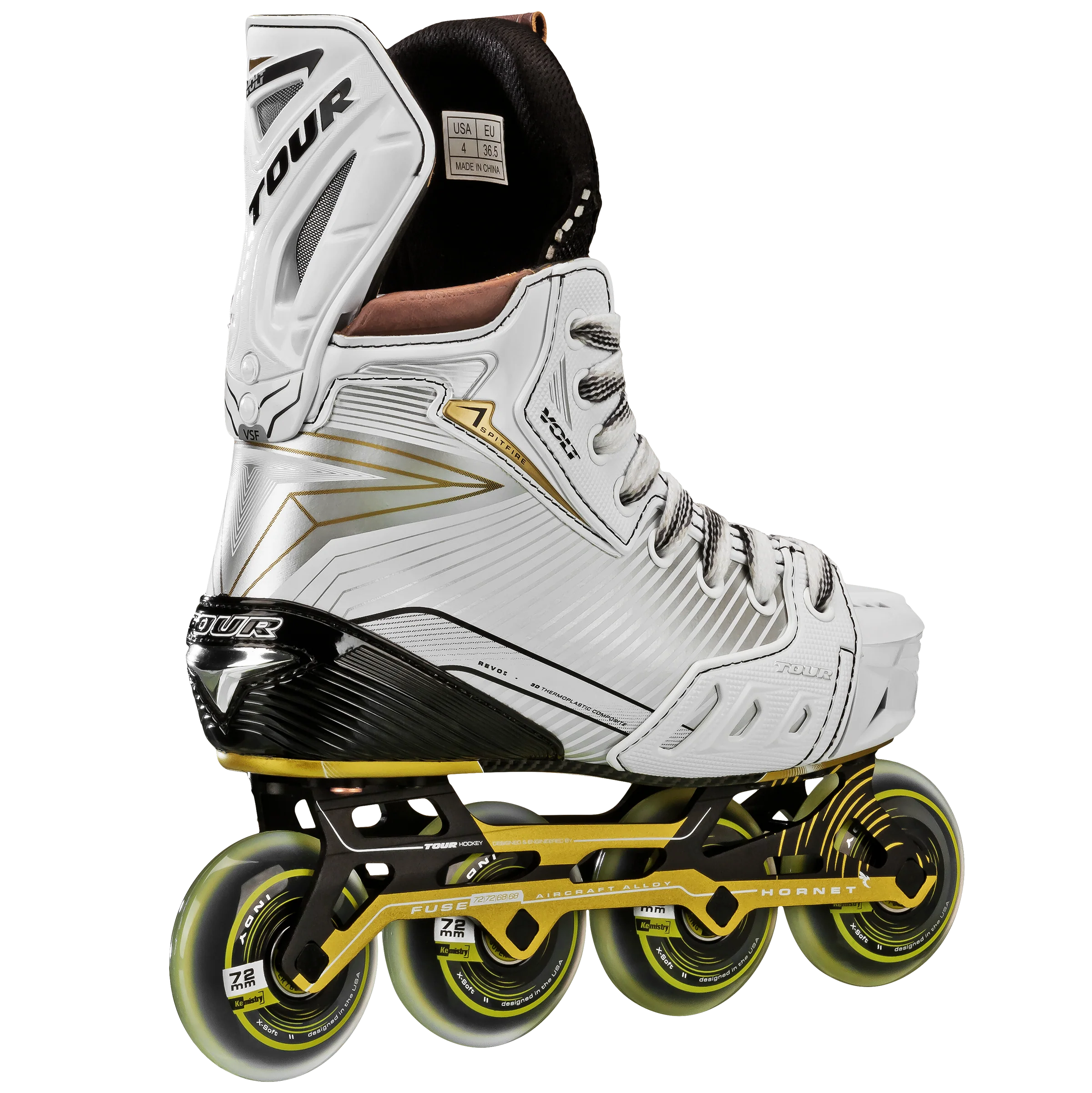 Volt Spitfire Senior Adult Roller Hockey Skates - Image 3