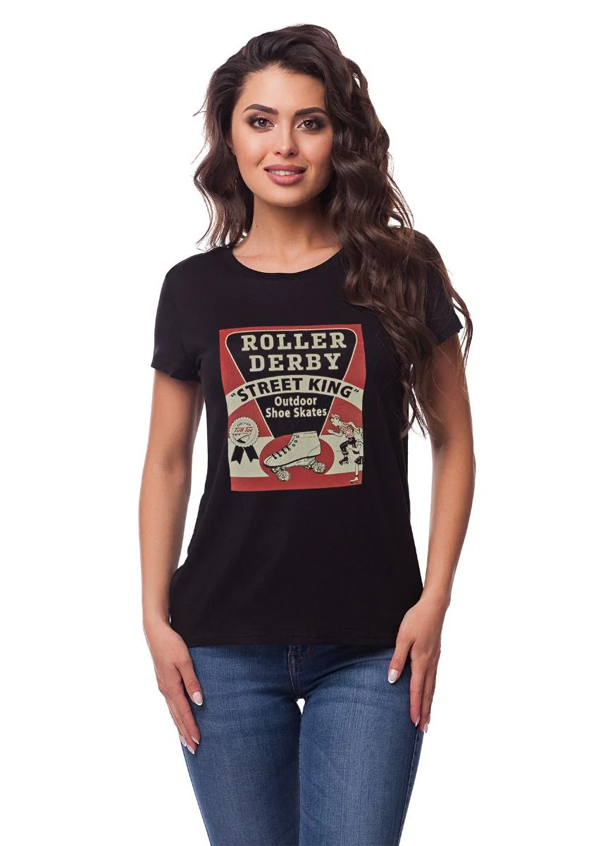 Roller Derby Women's Cut Classic T-Shirts - Image 8